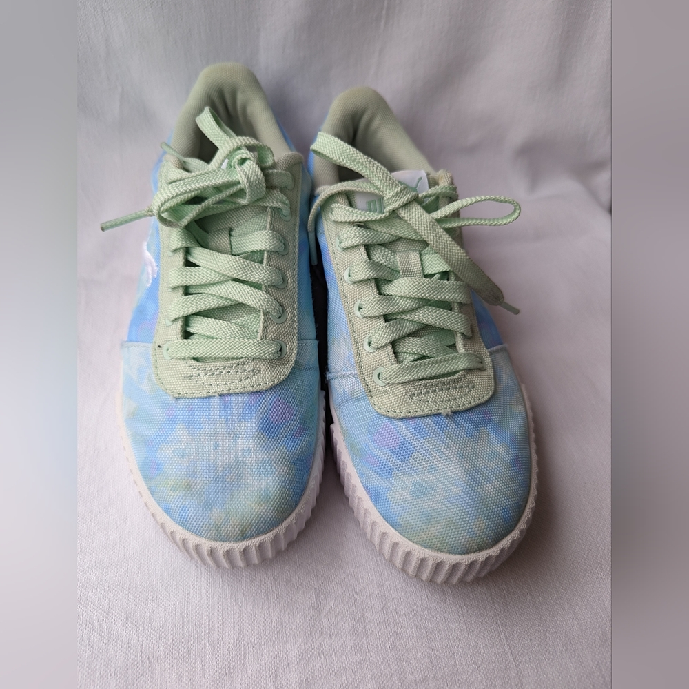 Puma Carina Lace Up Sneakers Multicolor.